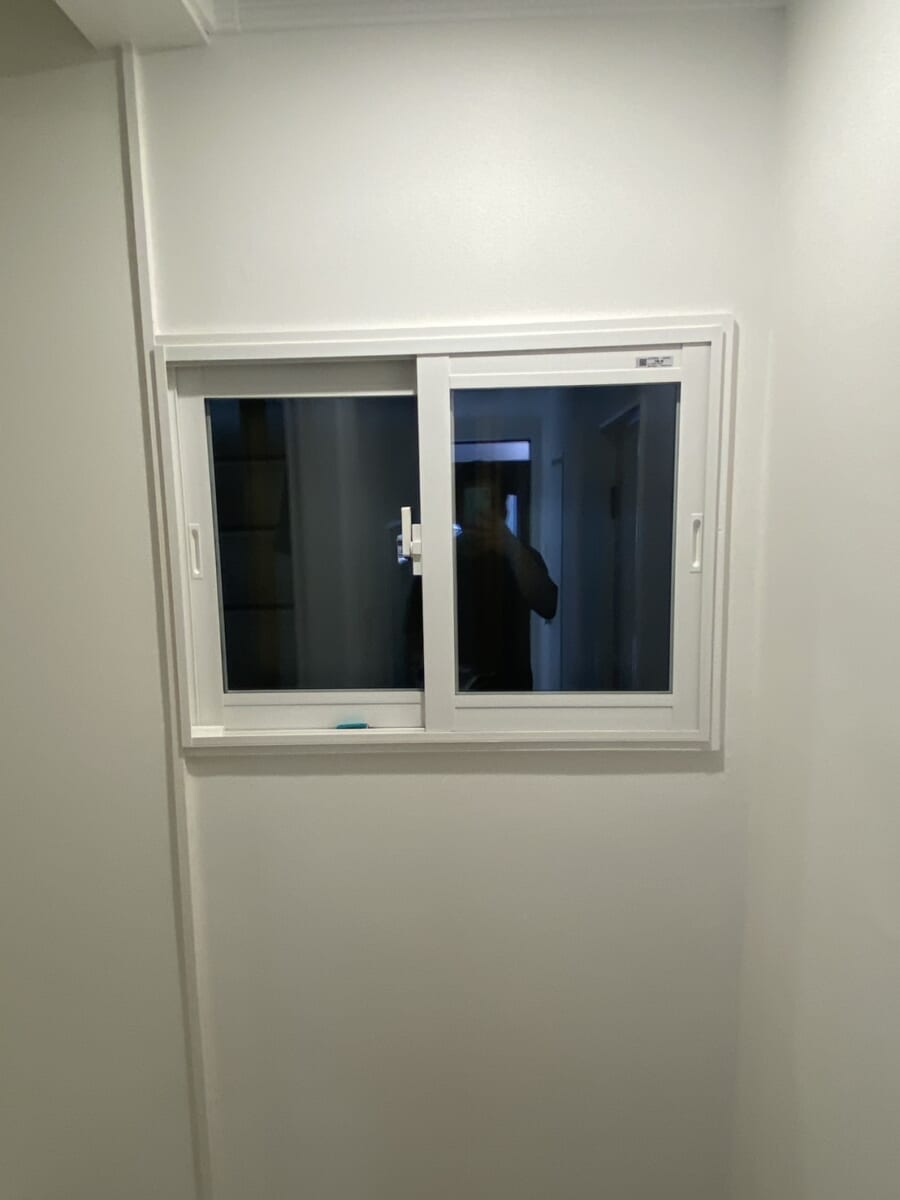 大阪市西淀川区・築40年の戸建て住宅で補助金を使った内窓（二重窓）の窓の断熱リフォームを実施しました。 After