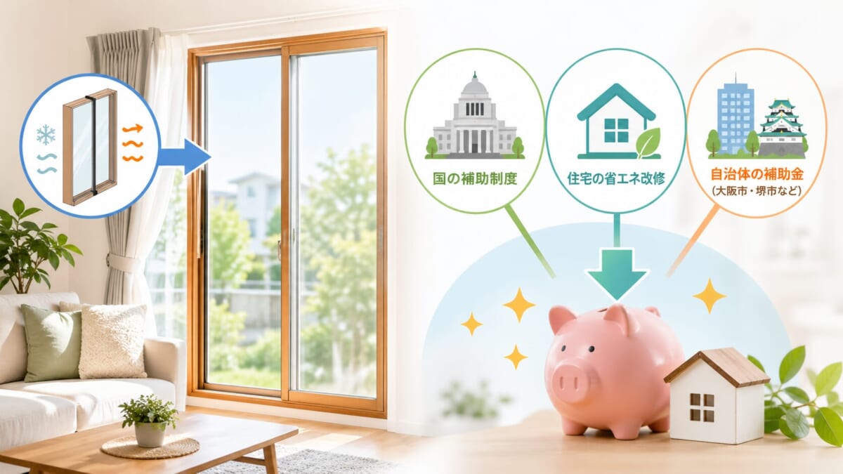 2026年の内窓・窓リフォームで使える補助金制度
