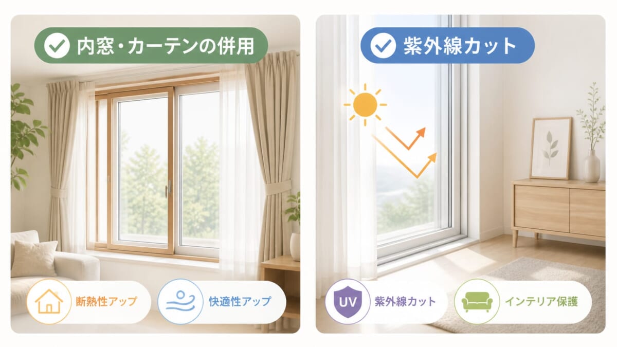 Low-Eガラスの効果的な活用法