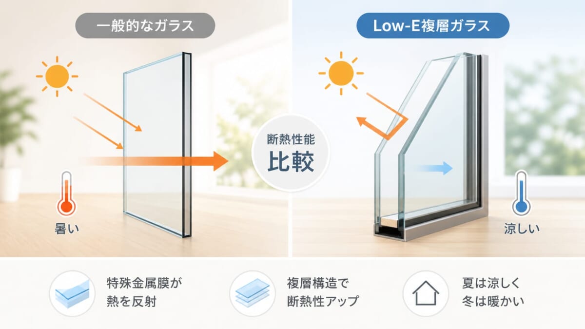 Low-Eガラスの基本的な特徴