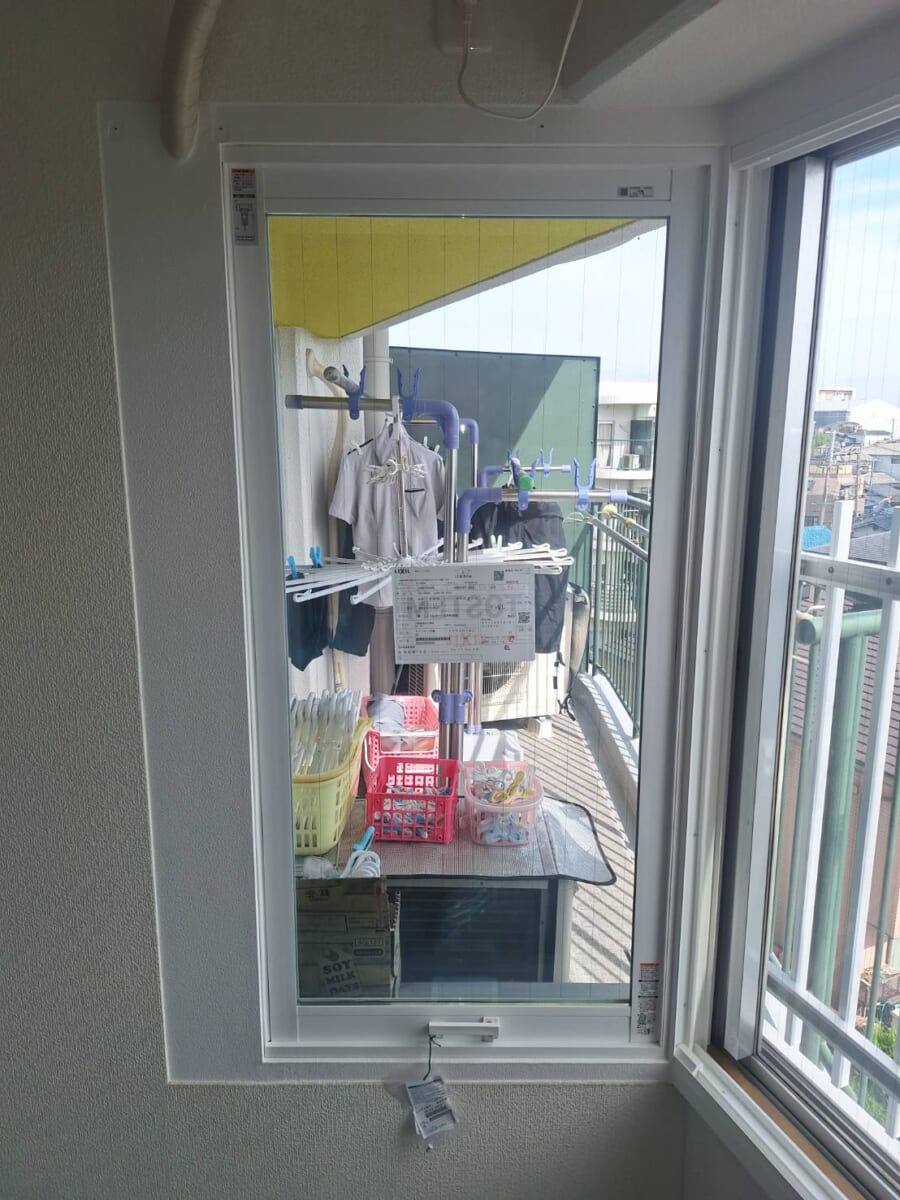 【大阪市東淀川区・築45年マンション】LIXILインプラスを5箇所設置｜補助金合計29.9万円を活用した窓断熱リフォーム After